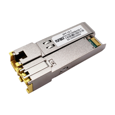 1000base-t Module 100m van RJ45 SFP Gigabit Ethernet Compatibel systeem met Cisco